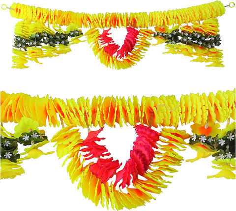 Artificial Flower Bandarwal for Door Decoration – Floral Toran Design-2 featuring colorful artificial flowers and traditional hanging elements for festive and cultural home decor. India’s Largest Pooja Accessories Brand – www.satvikstore.in