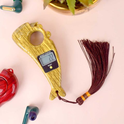 Bead Counter – Tracker for mantra chanting, prayer repetitions, and meditation focus. India’s Largest Brass Idols Brand - www.satvikstore.in
