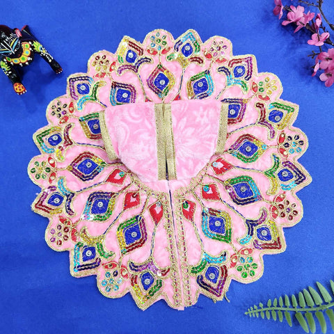 Beautiful Laddu Gopal Dress No.5 Design-2 with vibrant colors and intricate design – India’s Largest Pooja Accessories Brand – www.satvikstore.in