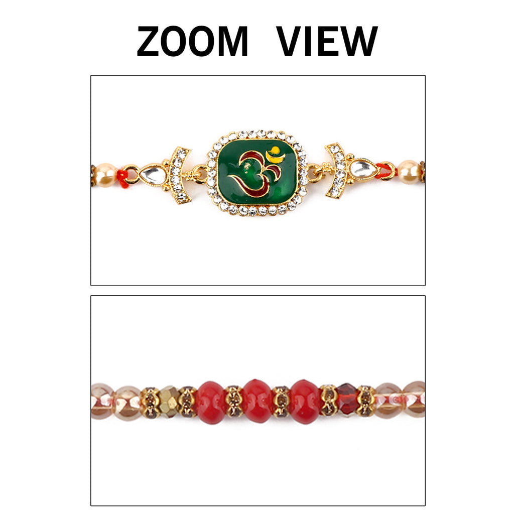 Browse our exclusive collection of Rakhi online 2023. Choose a stunning Rakhi set of 2 for your beloved brother, bhaiya, or bhai. Discover designer Rakhi and beautiful Rakhi options. Send Rakhi and Rakhi combos abroad with ease. Explore Indian Rakhi and find the perfect Rakhi gift at SatvikStore.in."