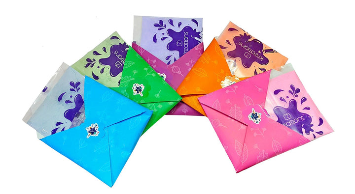 Floret Pack of 5 Skin Friendly Holi Colors Puja Store Online Pooja Items Online Puja Samagri Pooja Store near me www.satvikstore.in