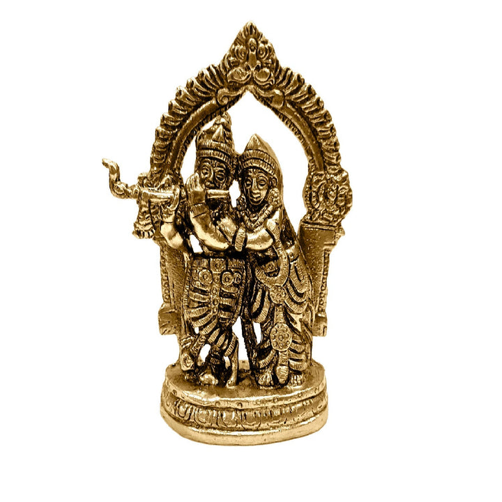 Brass Radha Krishna Idol Puja Store Online Pooja Items Online Puja Samagri Pooja Store near me www.satvikstore.in