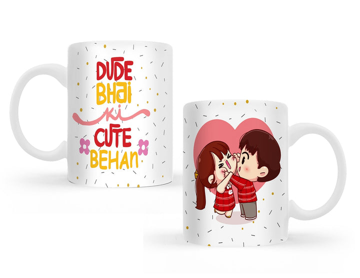 Rakhi with Mug Gift Combo Set Puja Store Online Pooja Items Online Puja Samagri Pooja Store near me www.satvikstore.in