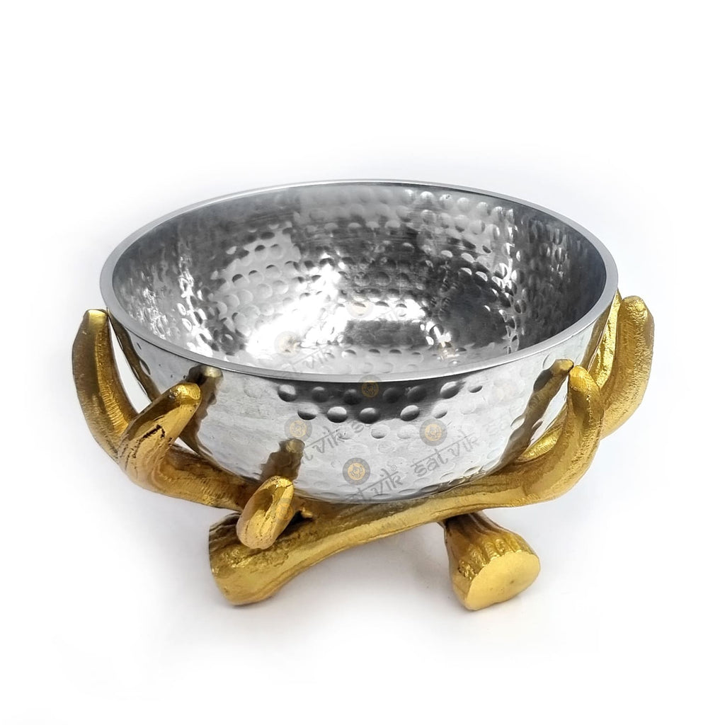 Decorative Antique Aluminium Bowl Puja Store Online Pooja Items Online Puja Samagri Pooja Store near me www.satvikstore.in