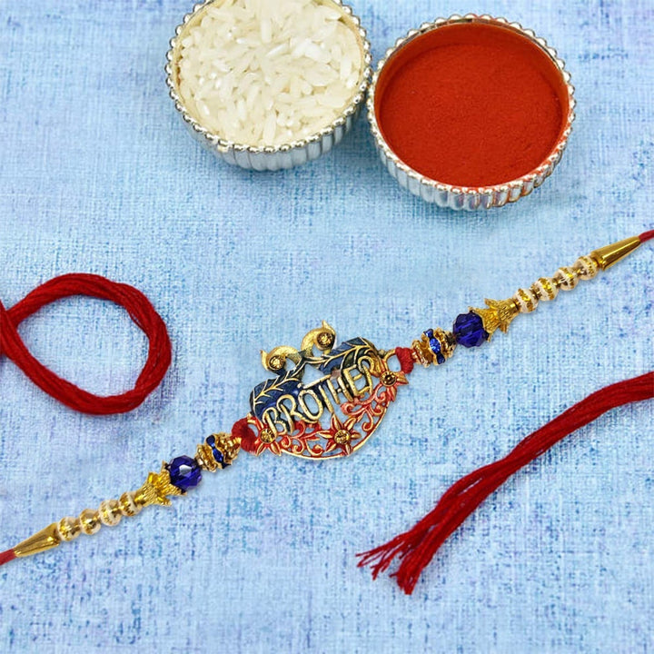 Rakhi with Mug Gift Combo Set Puja Store Online Pooja Items Online Puja Samagri Pooja Store near me www.satvikstore.in