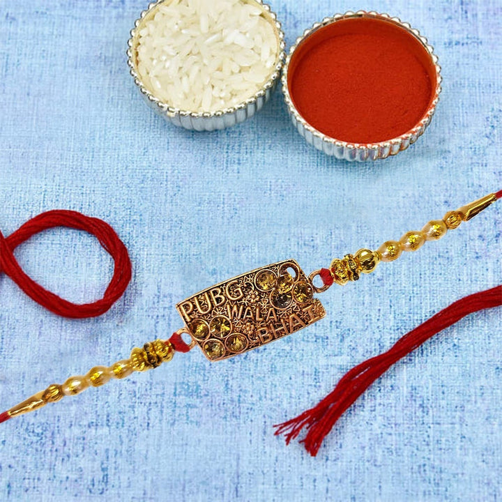 Rakhi with Mug Gift Combo Set Puja Store Online Pooja Items Online Puja Samagri Pooja Store near me www.satvikstore.in