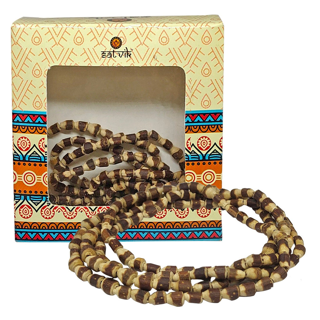 Tulsi Jaap Mala (108+1Beads) Jap Mala Puja Store Online Pooja Items Online Puja Samagri Pooja Store near me www.satvikstore.in