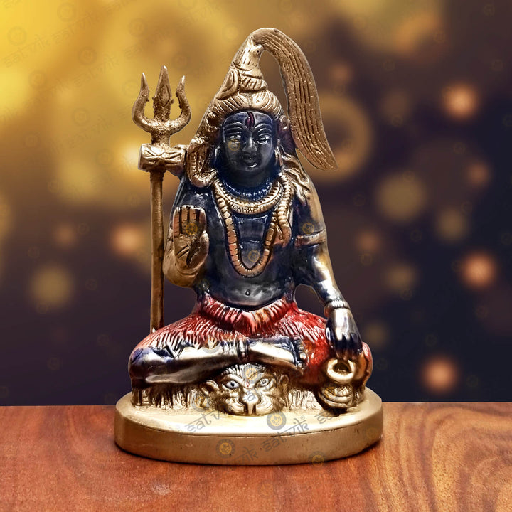 Brass Shiv Idol Puja Store Online Pooja Items Online Puja Samagri Pooja Store near me www.satvikstore.in