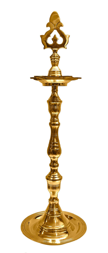 Handicrafts Chandarbalyam Brass 1 Step Diya Puja Store Online Pooja Items Online Puja Samagri Pooja Store near me www.satvikstore.in